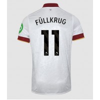 Maglia Calcio West Ham United Niclas Fullkrug #11 Terza Divisa 2024-25 Manica Corta